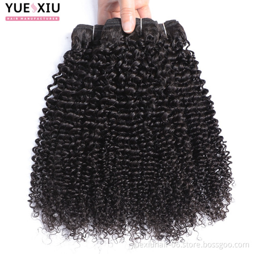 Wholesale 100 Percent Real Remy Virgin Human Hair Weave Grade 8A Mongolian Kinky Curly Hair